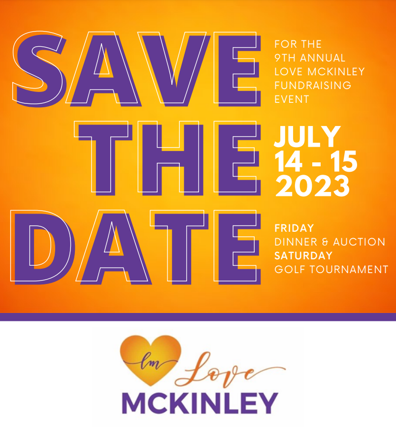 Love McKinley Save the Date 2023